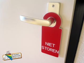 Kunststof deurhanger